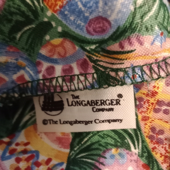 Longaberger Baskets liners Easter Theme serving tray basket liner - Picture 3 of 3